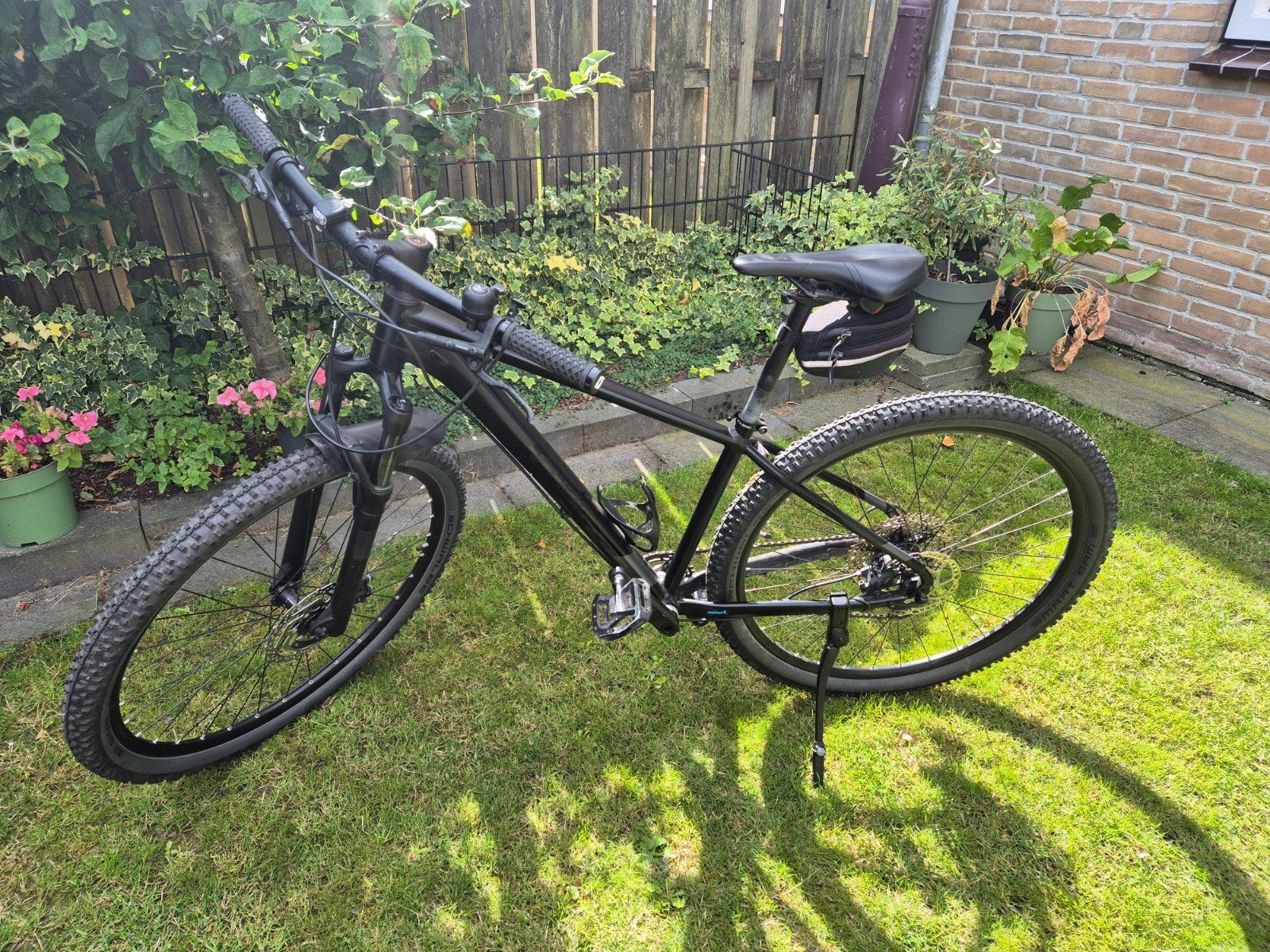 Zwarte Cube Attention SL. Matt M 1x12 versnelingen, Fietsen en Brommers, Gebruikt, Hardtail, Heren, 45 tot 49 cm