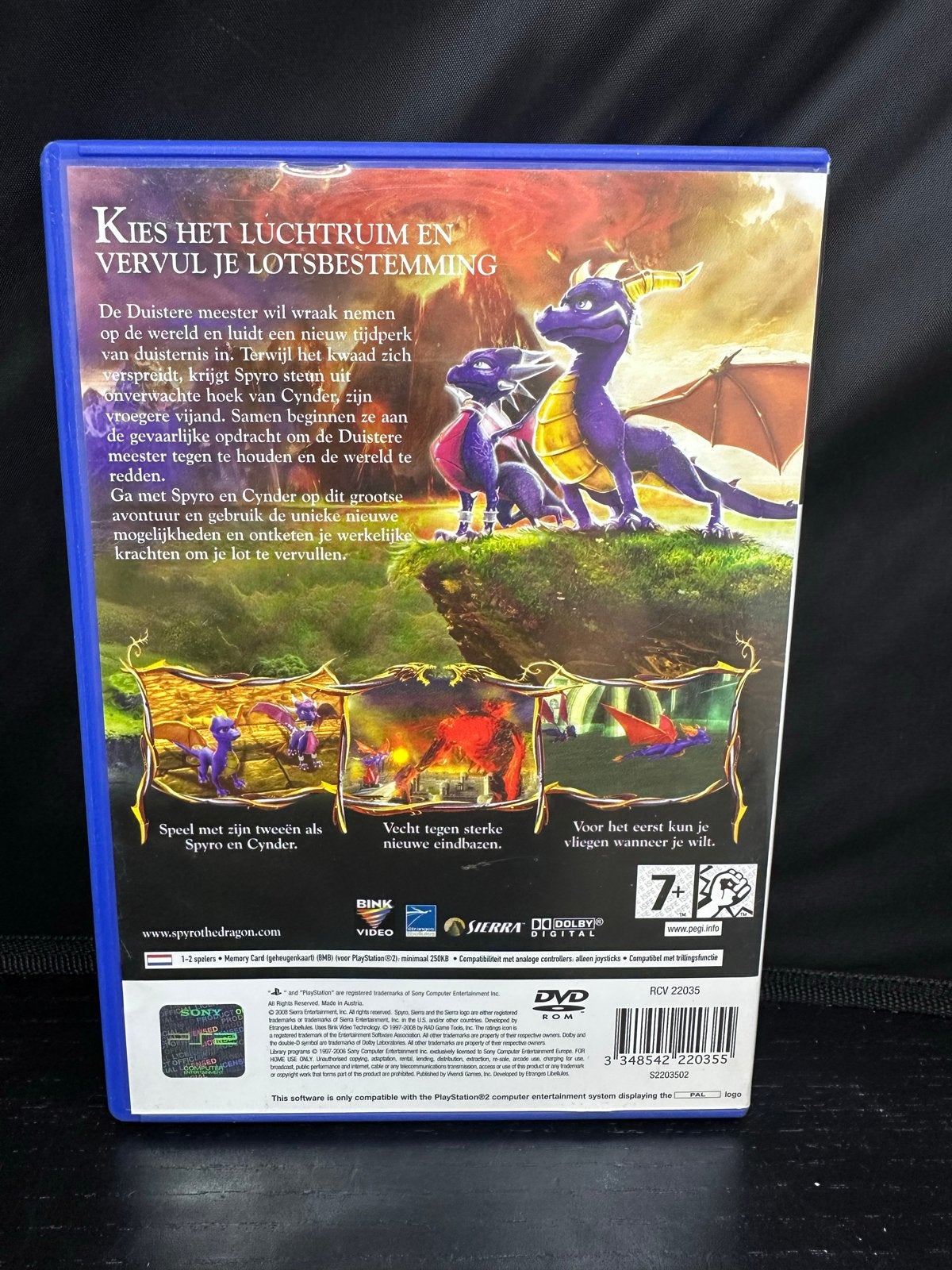 De Legende van Spyro: De Opkomst van een Draak PS2, Spelcomputers en Games, Games | Sony PlayStation 2, Avontuur en Actie, Verzenden