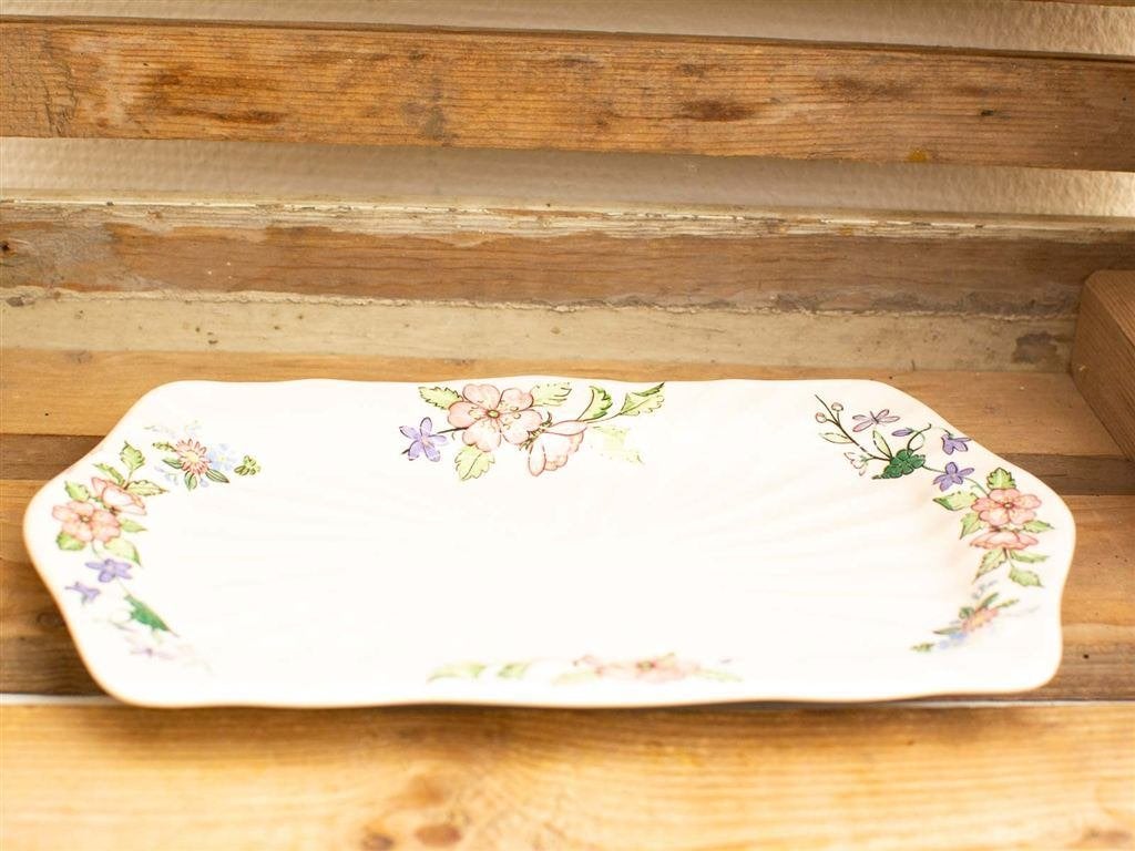 sprinf fields schaal 31744, Gebruikt, Ophalen of Verzenden, Bord(en), Wedgwood
