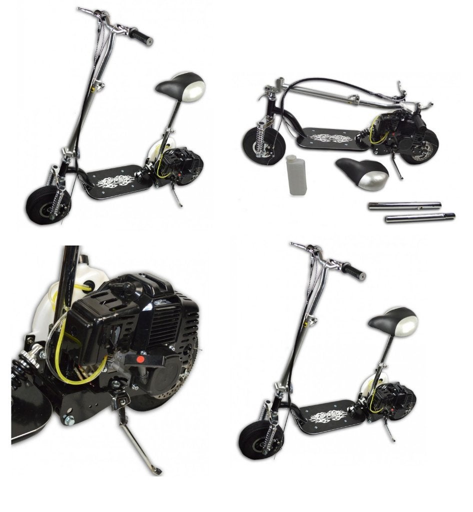 Handige Opvouwbare 49cc Benzine Step Scooter. 33kg. 35 km/h, Ophalen of Verzenden, Nieuw, Overige typen