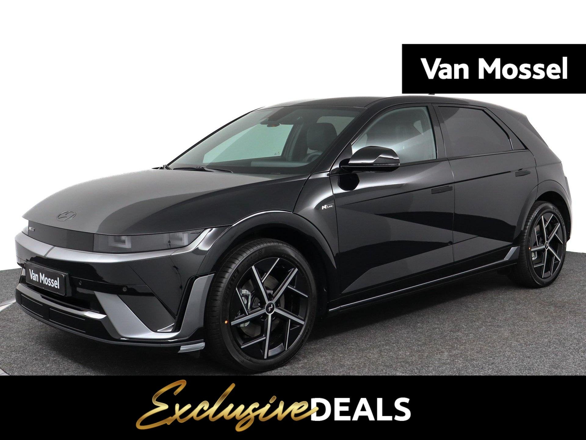 Hyundai IONIQ 5 N Line Business 84 kWh | Uit Voorraad Leverb, Auto's, Achterwielaandrijving, IONIQ 5, Met garantie (alle), Leder en Stof