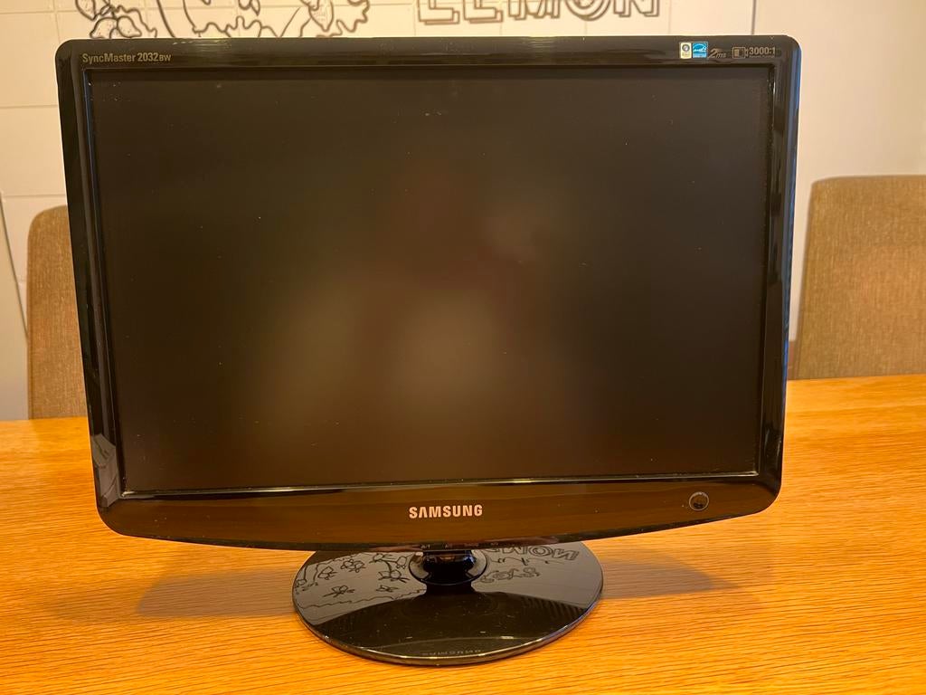 Samsung SyncMaster 2032BW monitor, Computers en Software, Monitoren, Gebruikt, 60 Hz of minder, DVI, TN, Full HD, Ophalen of Verzenden