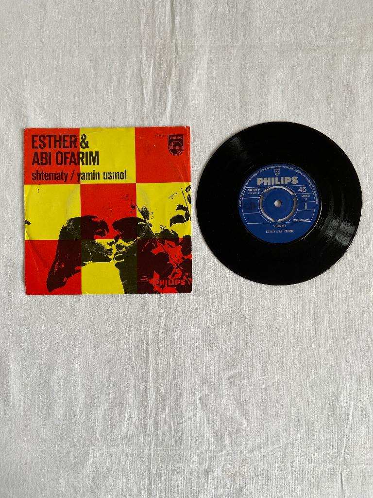 Esther & Abu Ofarim - shtematy, Cd's en Dvd's, Ophalen of Verzenden, Gebruikt, 7 inch, Single