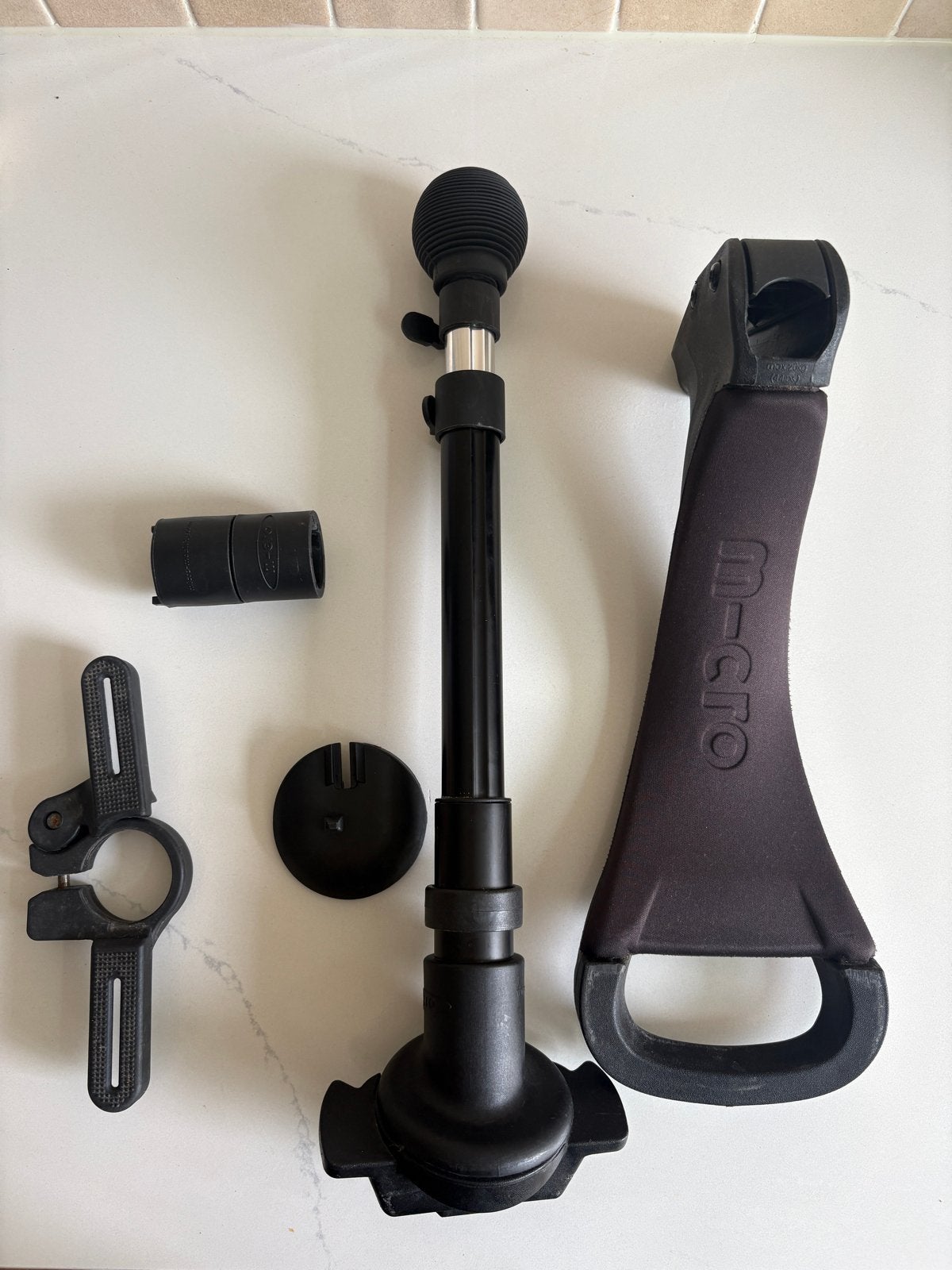 Mini Micro 3in1 Deluxe Push set voor Micro Step, Ophalen, Zo goed als nieuw, Duwvoertuig