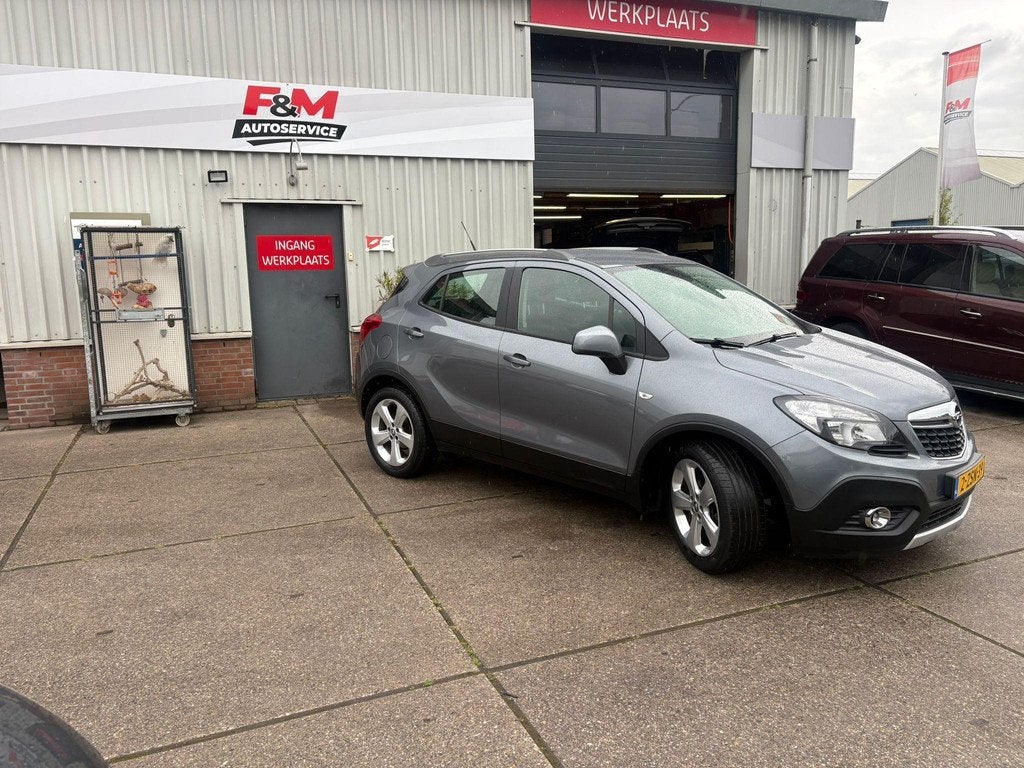 Opel Mokka 1.4 T Edition Clima, navi, cruise, trekhaak, Auto's, Opel, Voorwielaandrijving, Stof, Gebruikt, 4 cilinders