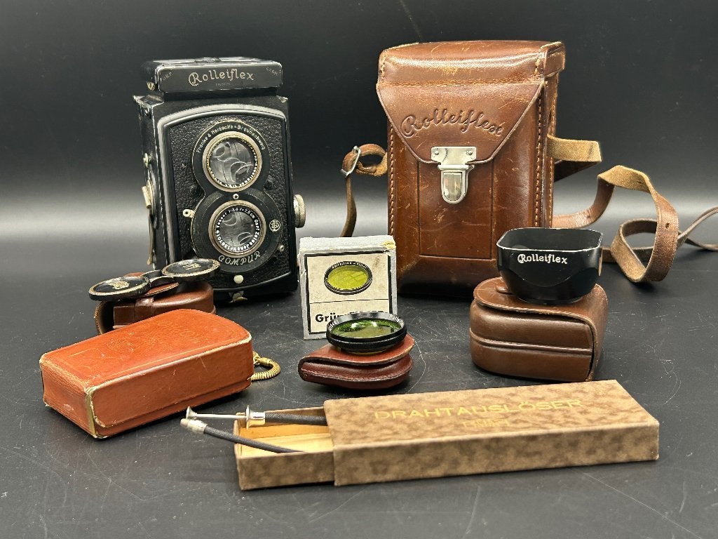Mooie oude Rolleiflex camera, Old Standard - (cla gehad), Ophalen, Voor 1940, Fototoestel