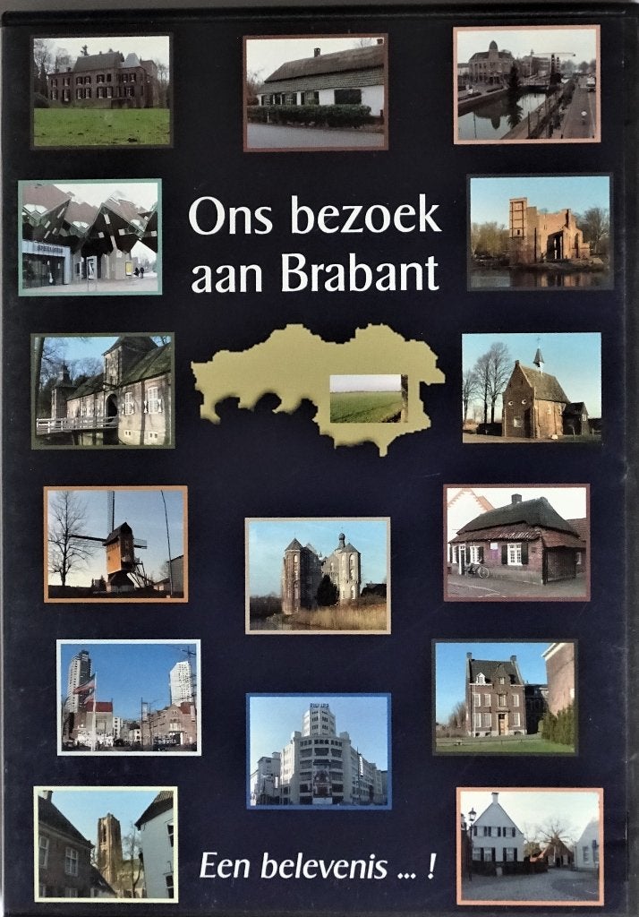 DVD: ONS BEZOEK AAN BRABANT – 4de ITEM GRATIS, Alle leeftijden, Inclusief doosje, Natuur, Zo goed als nieuw