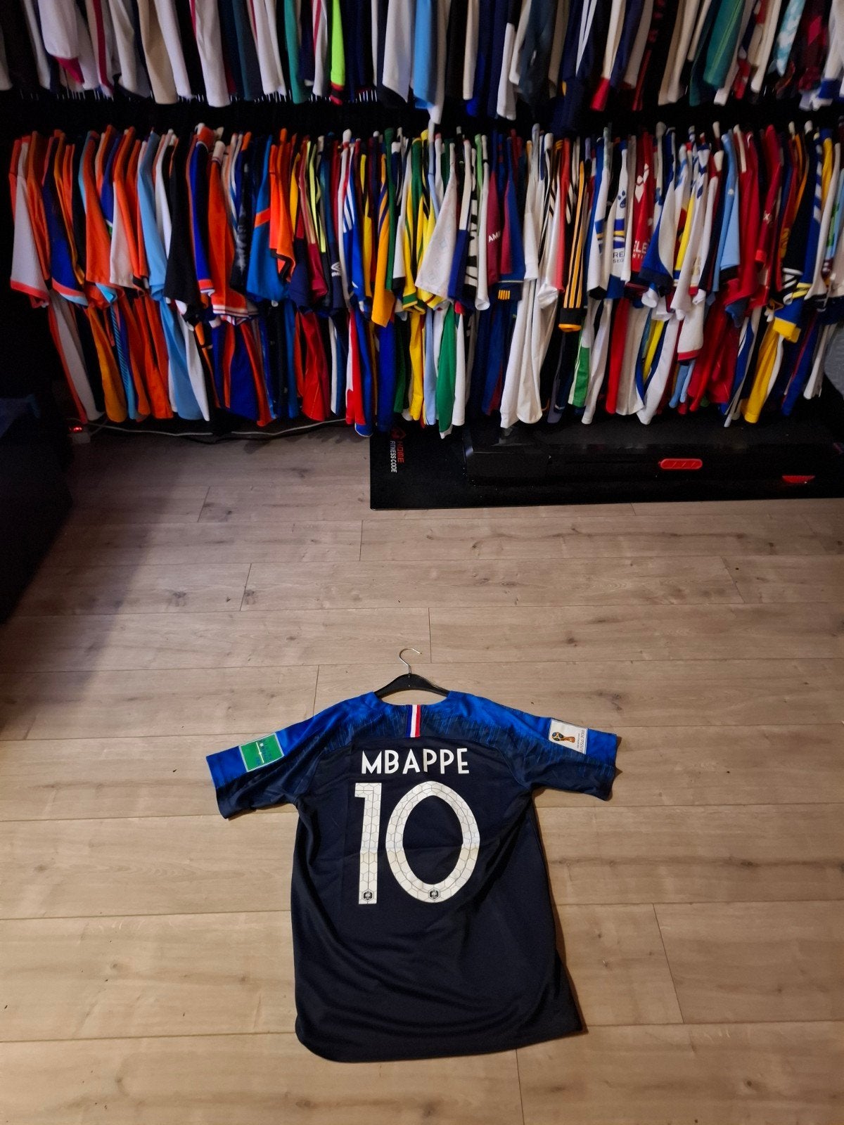WK winnaars voetbalshirt Frankrijk 2018, Ophalen of Verzenden, Zo goed als nieuw, Buitenlandse clubs, Shirt