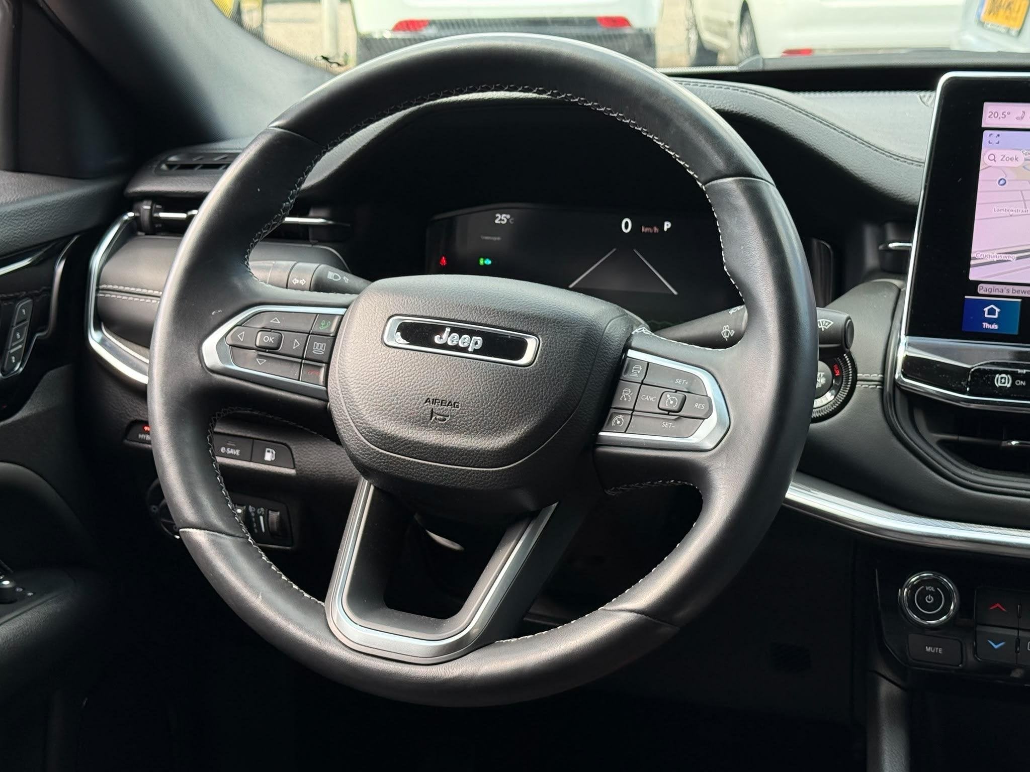 Jeep Compass 4xe 240 Plug-in Hybrid Electric S | Trekhaak |, 4 cilinders, Wit, Bedrijf, Vierwielaandrijving