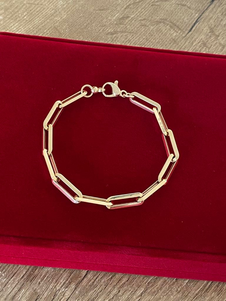 14 karaat gouden armband 585 goud, Ophalen of Verzenden, Nieuw, Goud, Goud