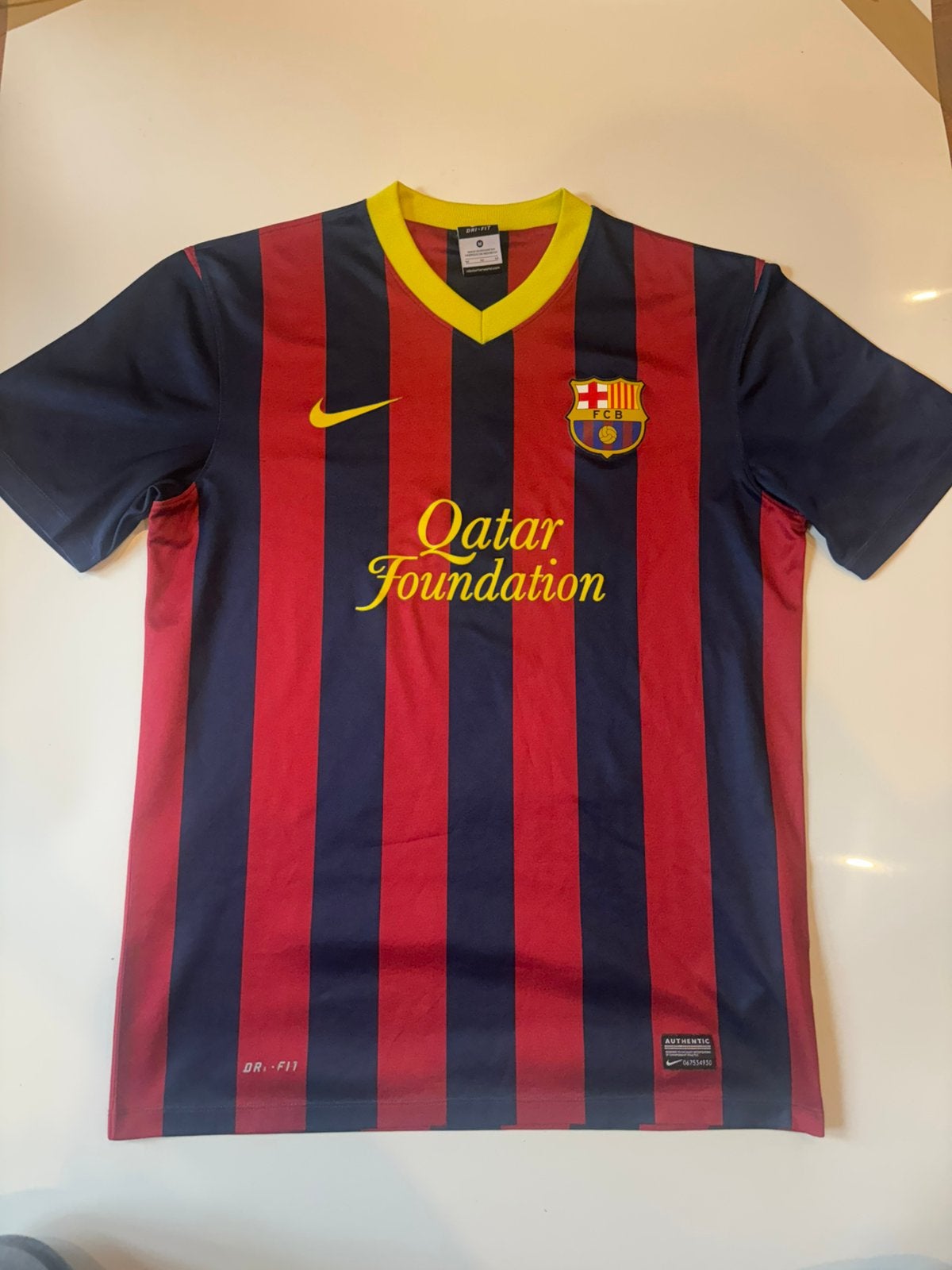 FC Barcelona 2013/2014 Thuisshirt maat M, Maat M, Ophalen of Verzenden, Zo goed als nieuw, Shirt