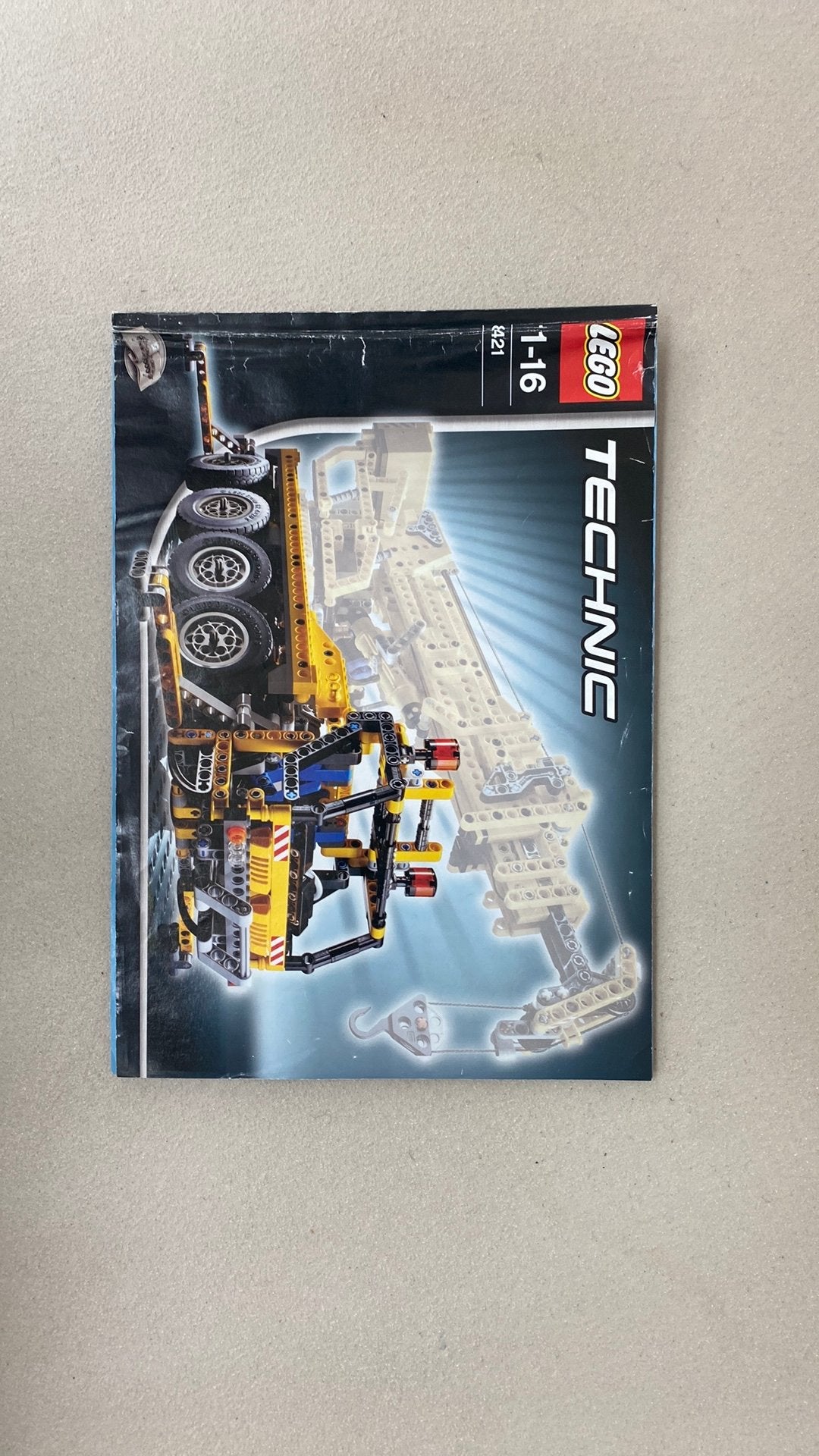 Foto 4 van Lego 8421 Technic Truck kraan