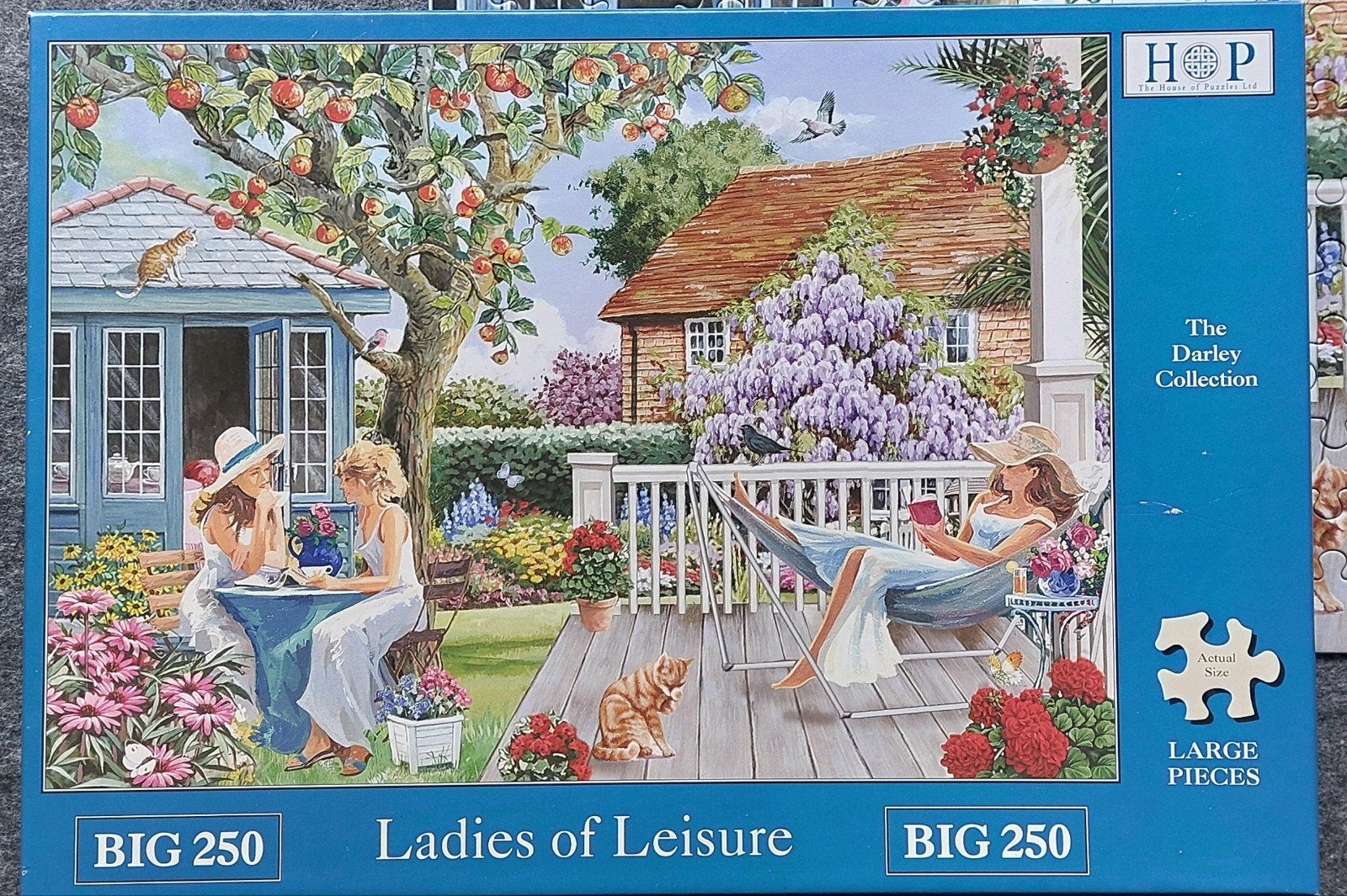 HOP puzzel BIG 250 stukjes Ladies of Leisure, Ophalen of Verzenden, Minder dan 500 stukjes, Zo goed als nieuw, Legpuzzel