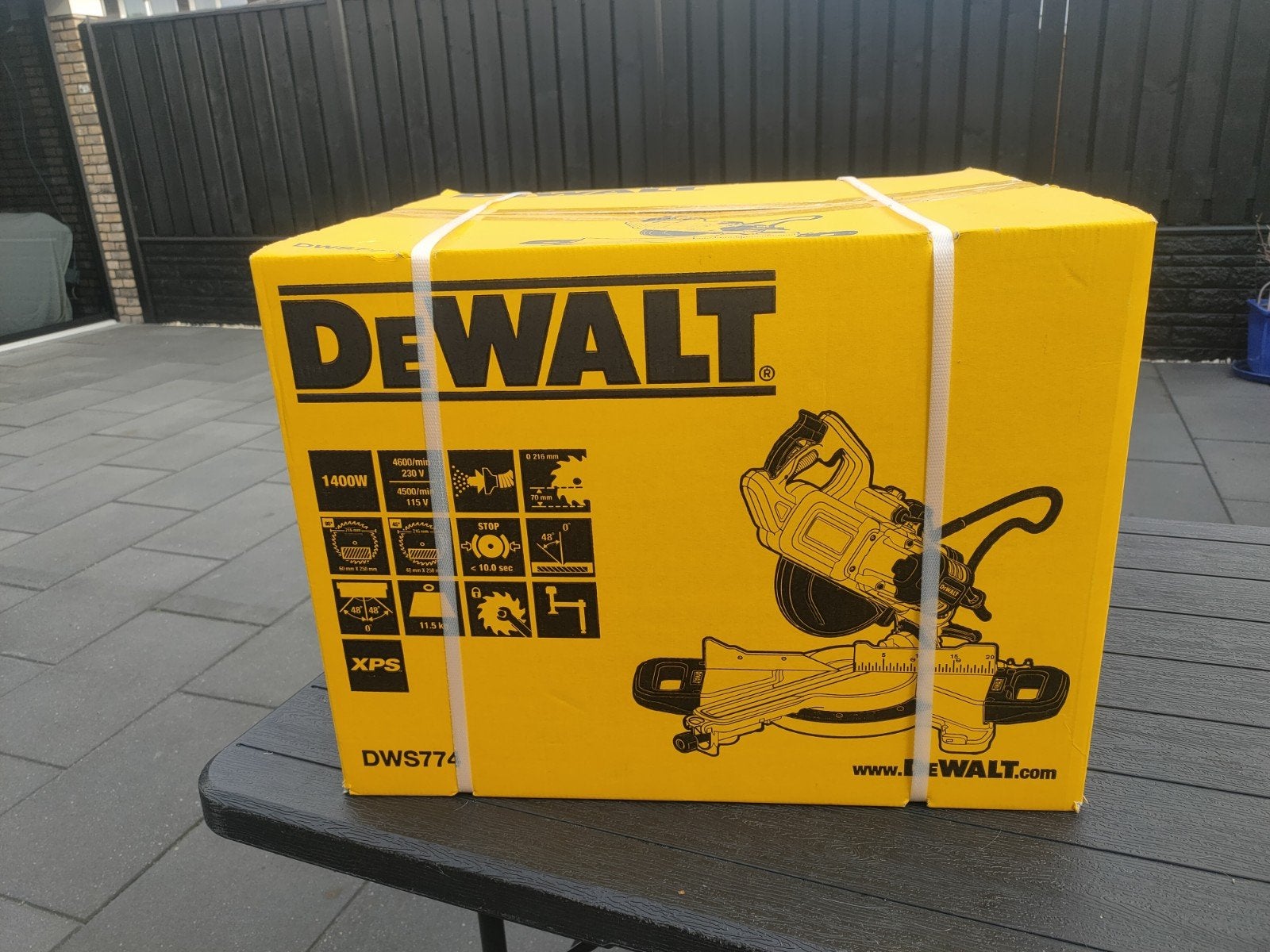 DeWalt DWS774  NIEUW, Ophalen, Nieuw, 1200 watt of meer, 70 mm of meer
