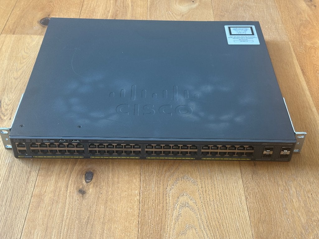 Cisco Switch WS-2960X-48LPS-L, Computers en Software, Ophalen, Gebruikt