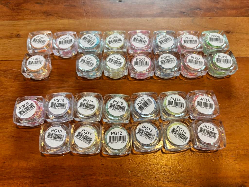 Urban Nails pixie glitter collectie PG01 t/m PG15, Ophalen of Verzenden, Handen en Nagels