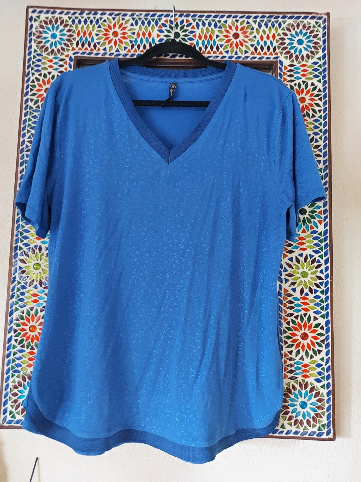 Zoso blauw stretch shirt maat L, Maat 38/40 (M), Blauw, Ophalen of Verzenden, Zo goed als nieuw
