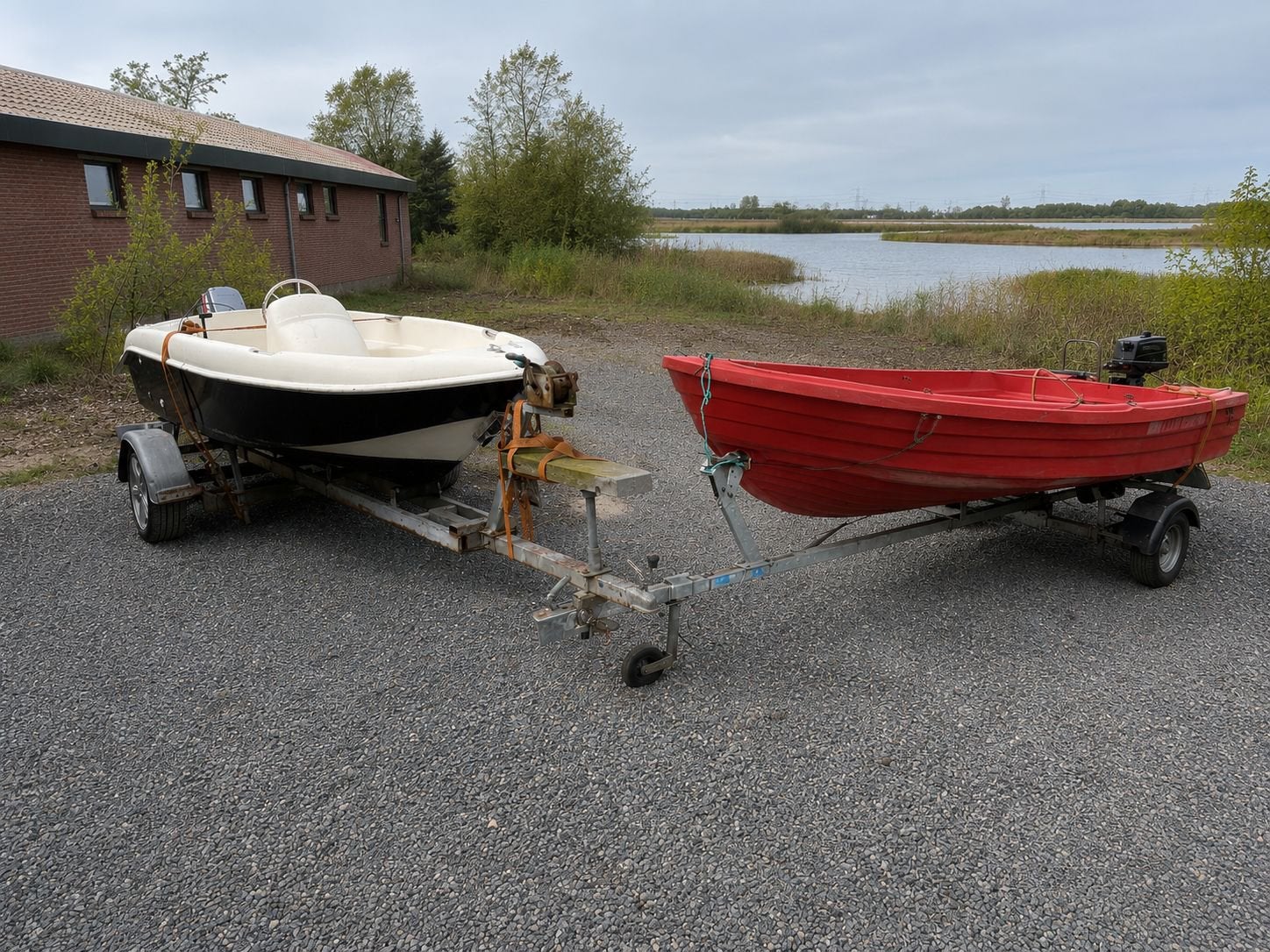 Te koop inclusief trailer, Watersport en Boten, Ophalen of Verzenden, Zo goed als nieuw