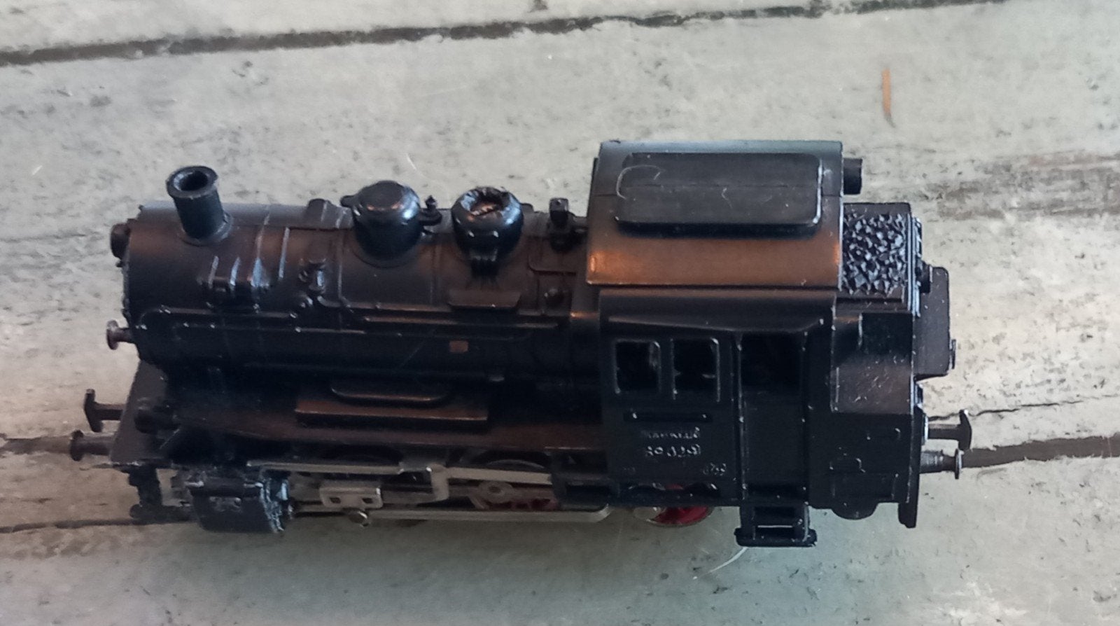 Märklin Stoomlocomotief BR 89 028 - Gebruikt, Ophalen, Wisselstroom, Gebruikt, Locomotief