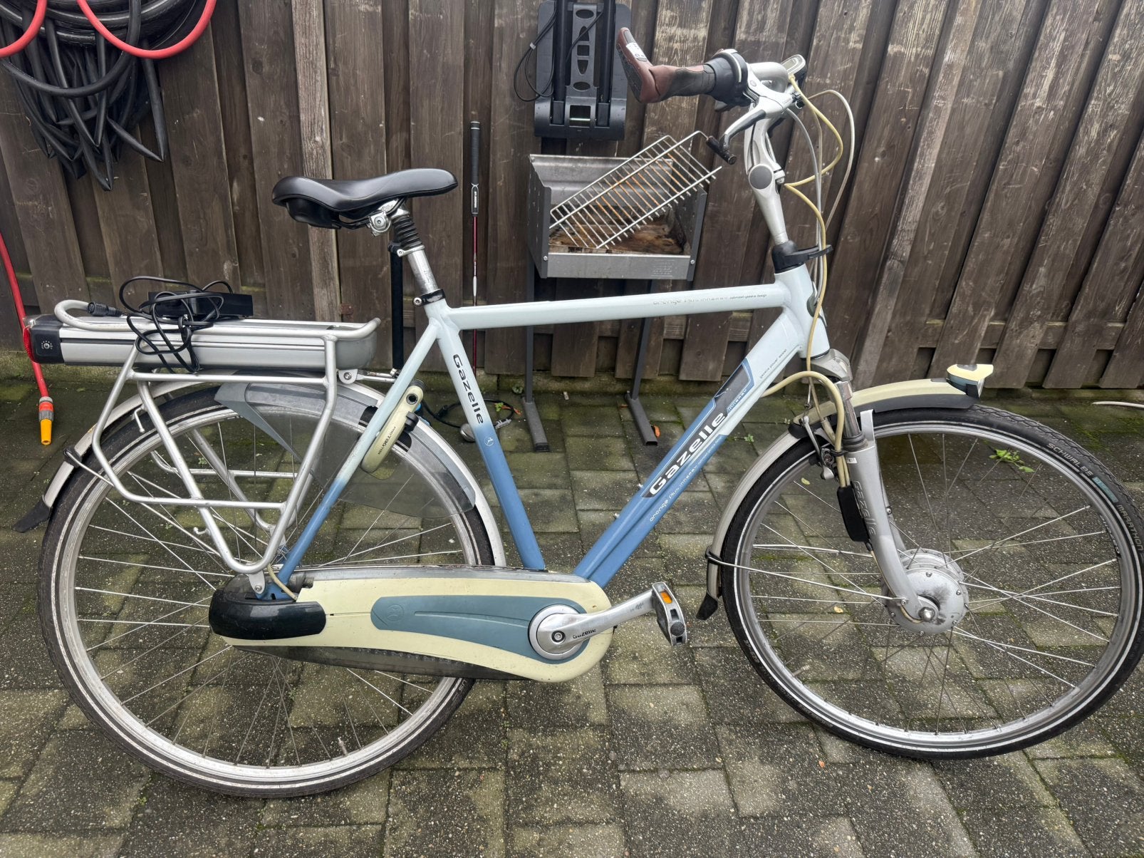 Tekoop gazelle innergy elektrischie heren fiets, 57 tot 61 cm, Ophalen of Verzenden, Zo goed als nieuw, Gazelle