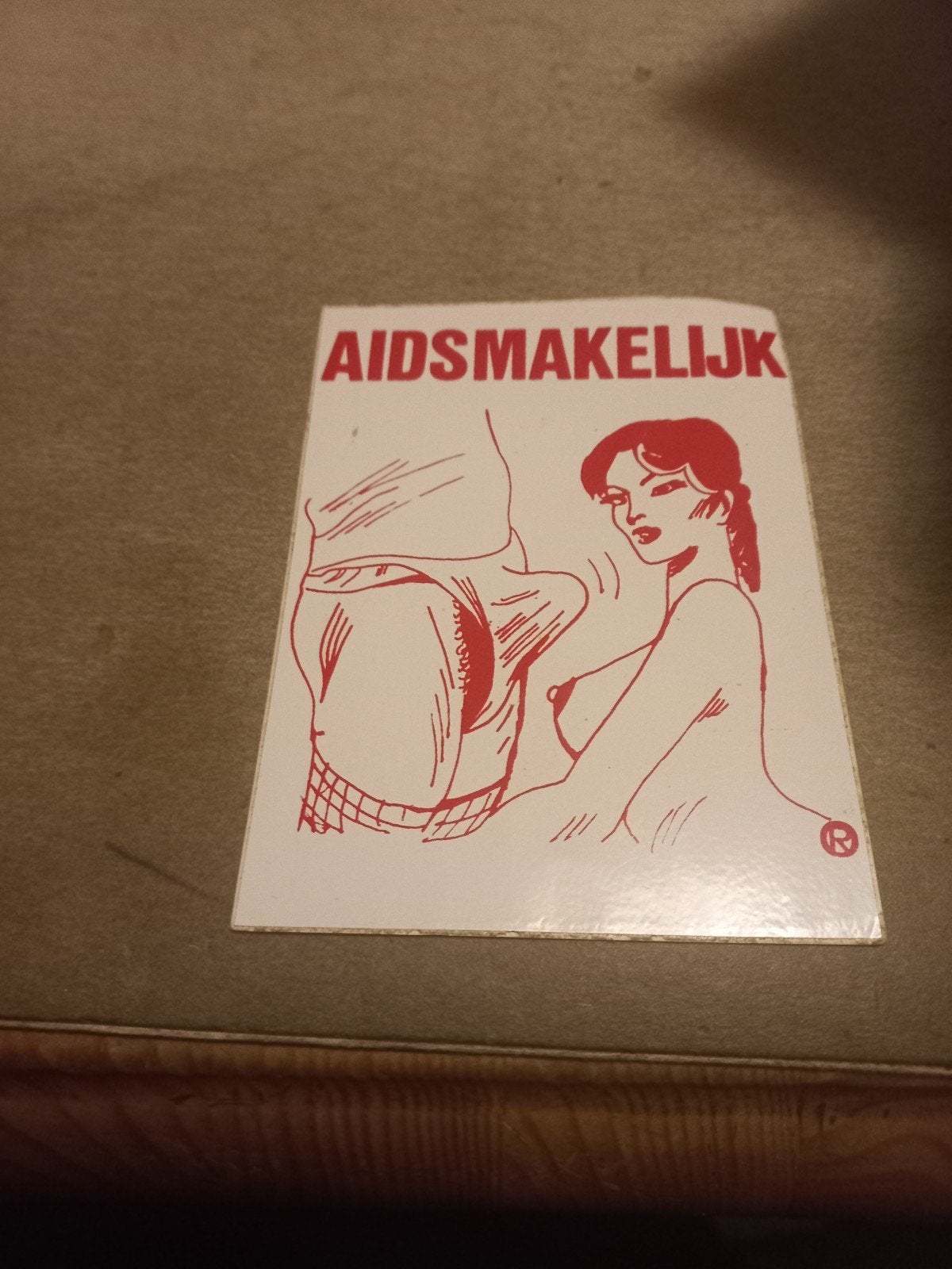 aidsmakelijk strip kermis, Verzamelen, Ophalen of Verzenden, Zo goed als nieuw
