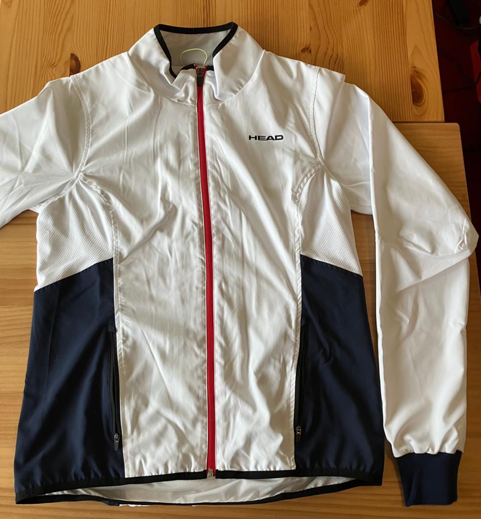 Sport jack Head, Wit, Maat 42/44 (L), Nieuw, Ophalen of Verzenden