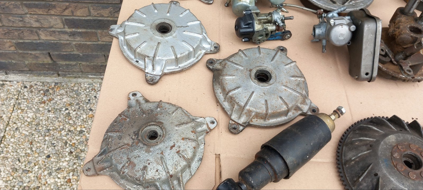 Vespa V50 onderdelen in één koop, Ophalen of Verzenden, Gebruikt, Overige typen, Vespa