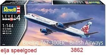 Revell 1:144 Boeing 767 British Airways 3862 modelbouw, Ophalen of Verzenden, Nieuw, 1:72 tot 1:144, Revell