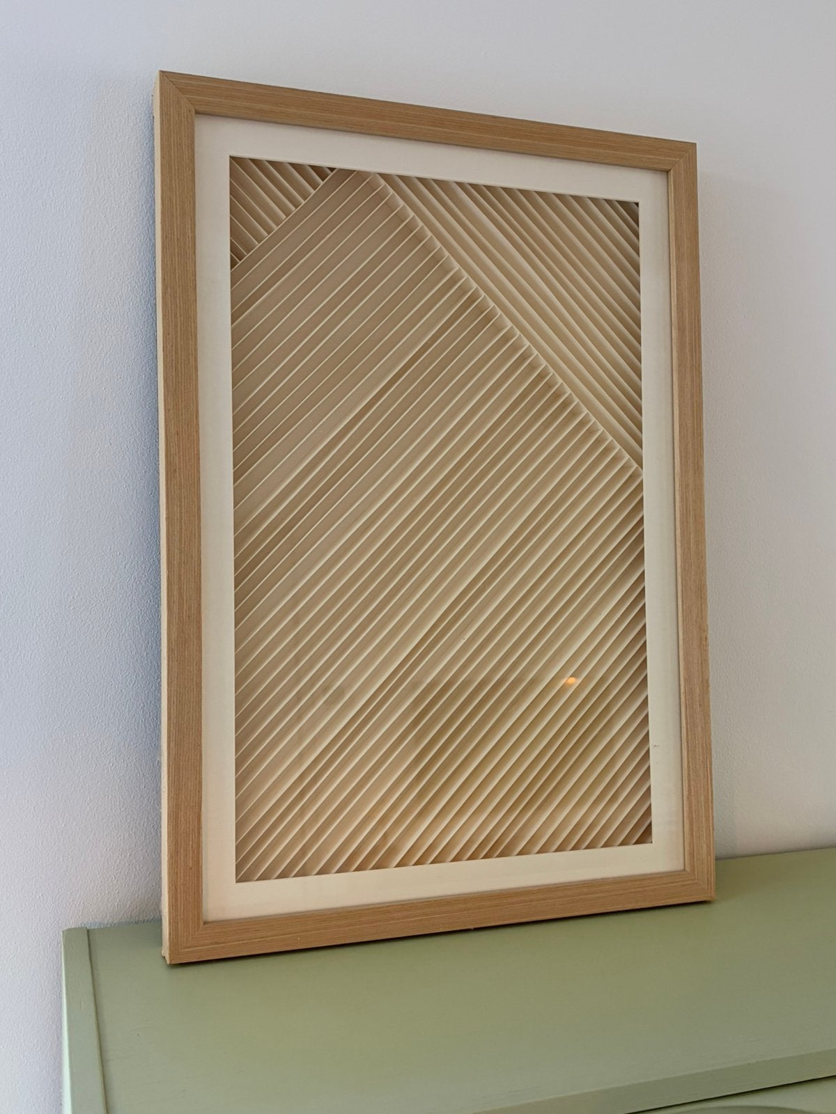 HK LIVING Layered Paper Art, Ophalen, Zo goed als nieuw