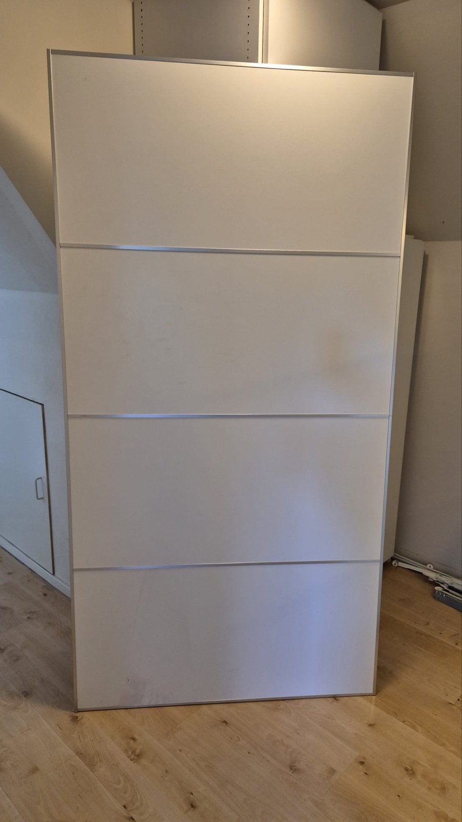 PAX Kast Schuifdeuren - Spiegel en Kunststof (100x200cm), Ophalen, Gebruikt, 200 cm of meer, 50 tot 100 cm