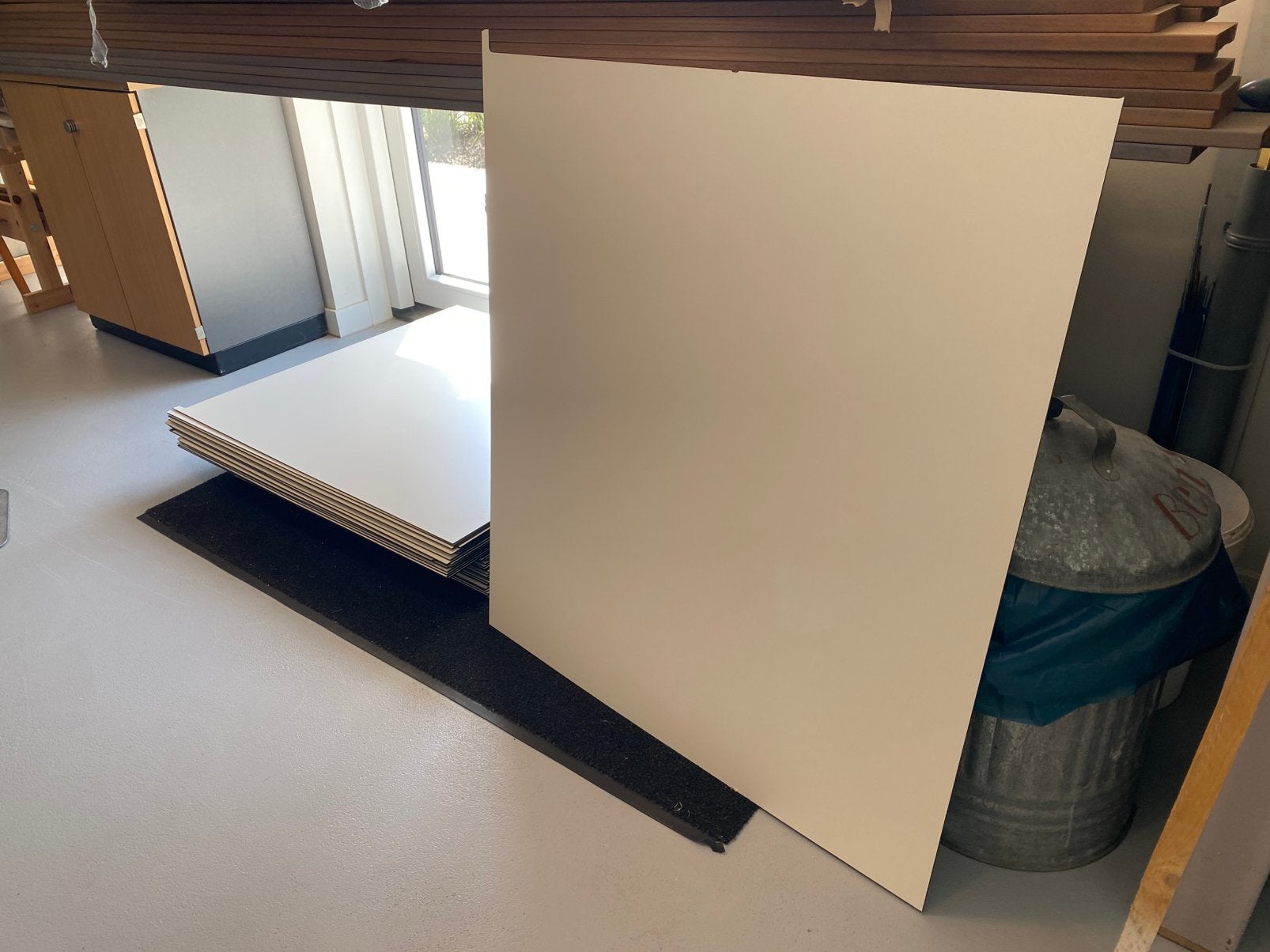 HPL TRESPA 4mm wit/wit, Ophalen, Nieuw, Minder dan 130 cm