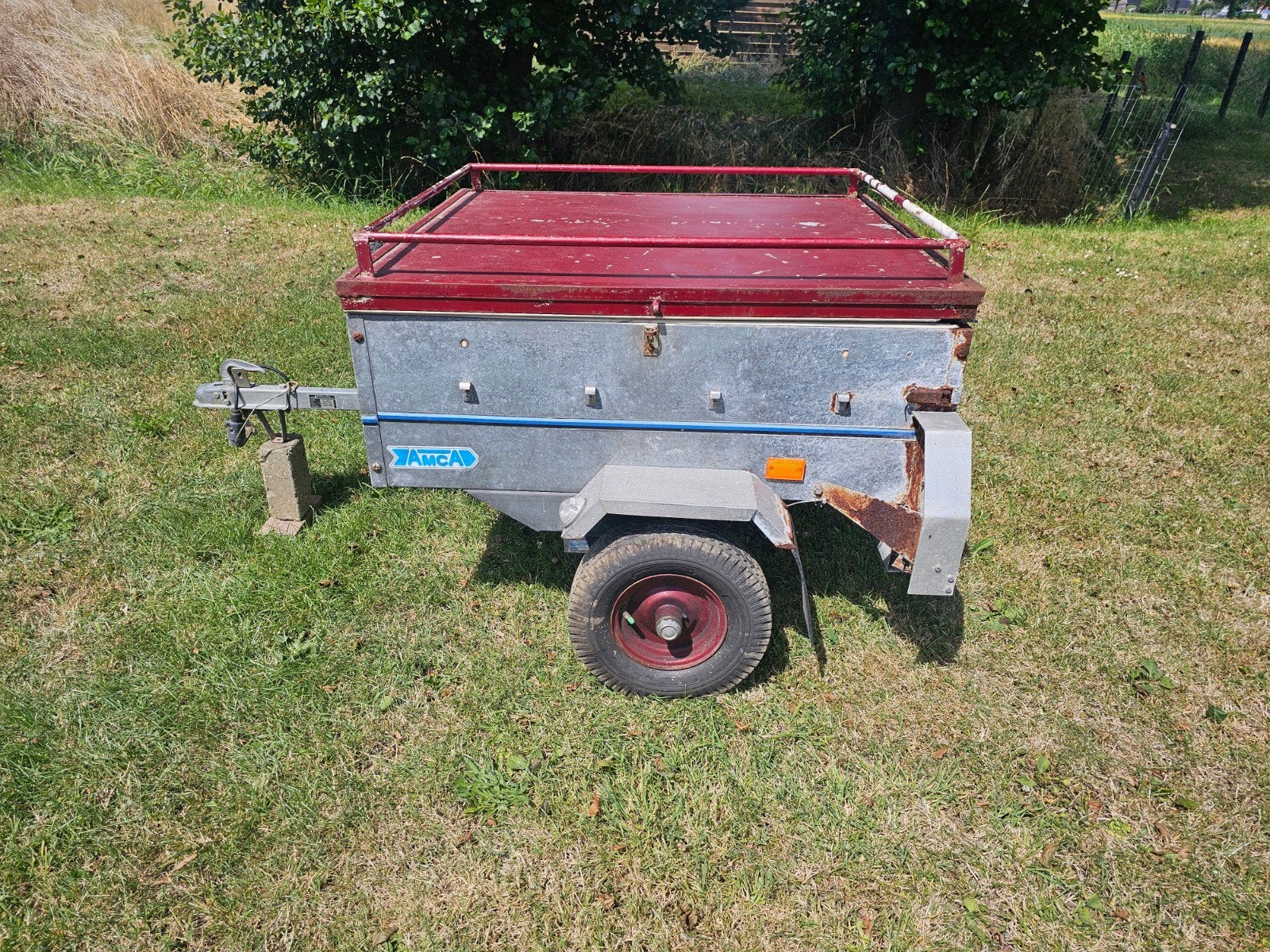 landbouw aanhanger, bagagewagen, Ophalen
