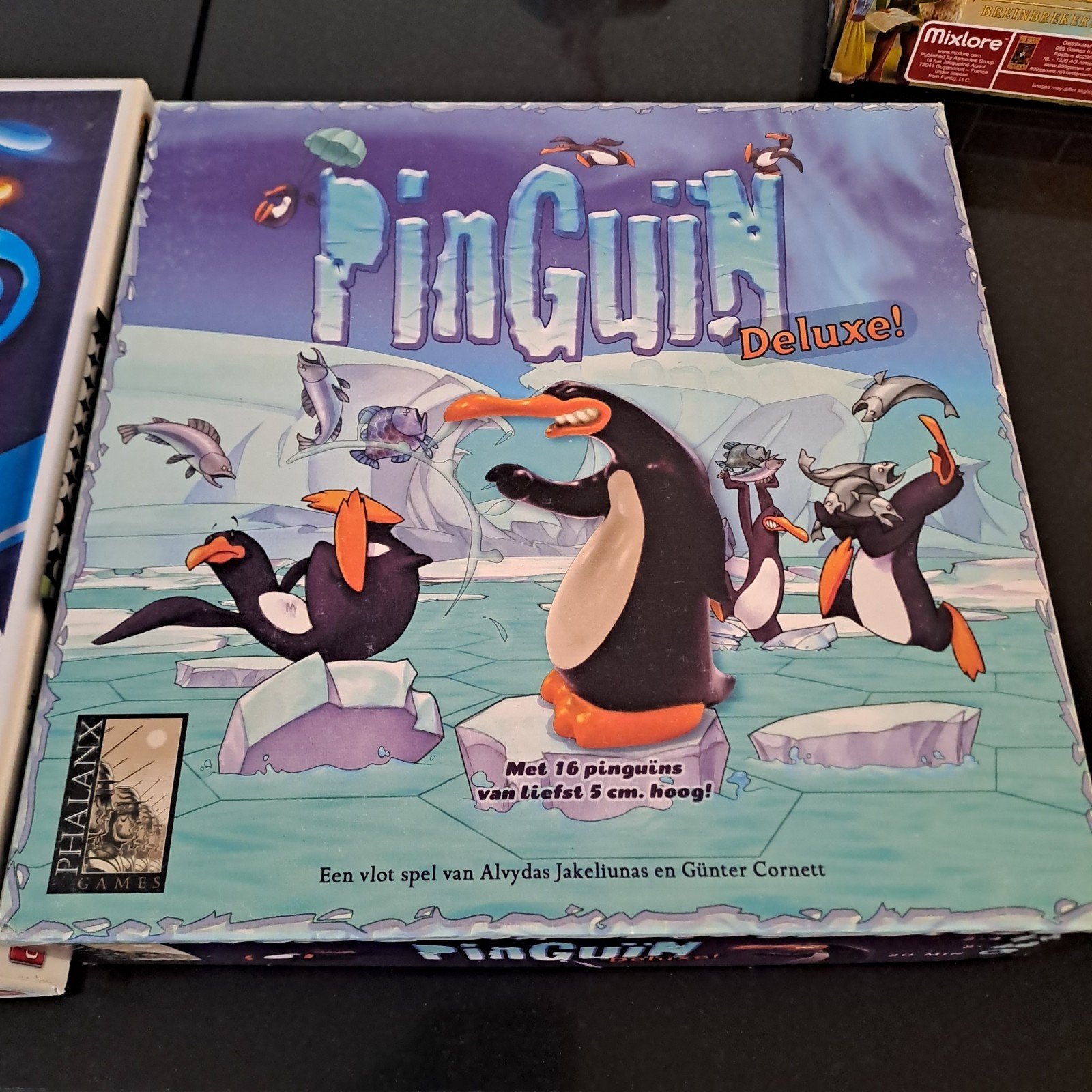 Pinguin deluxe, Hobby en Vrije tijd, Gezelschapsspellen | Bordspellen, Een of twee spelers, Ophalen, Zo goed als nieuw, Phalanx Games