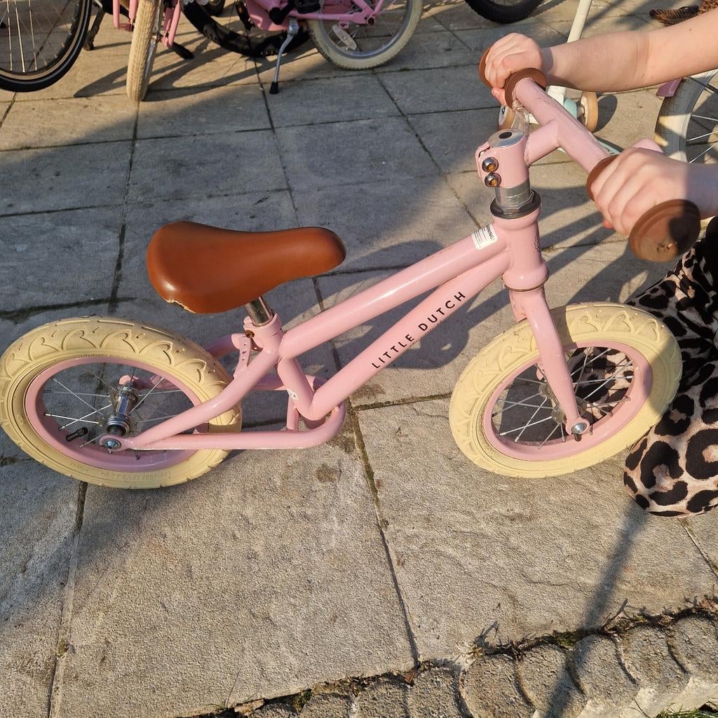 Loopfiets little dutch, Fietsen en Brommers, Ophalen, Gebruikt, Minder dan 16 inch