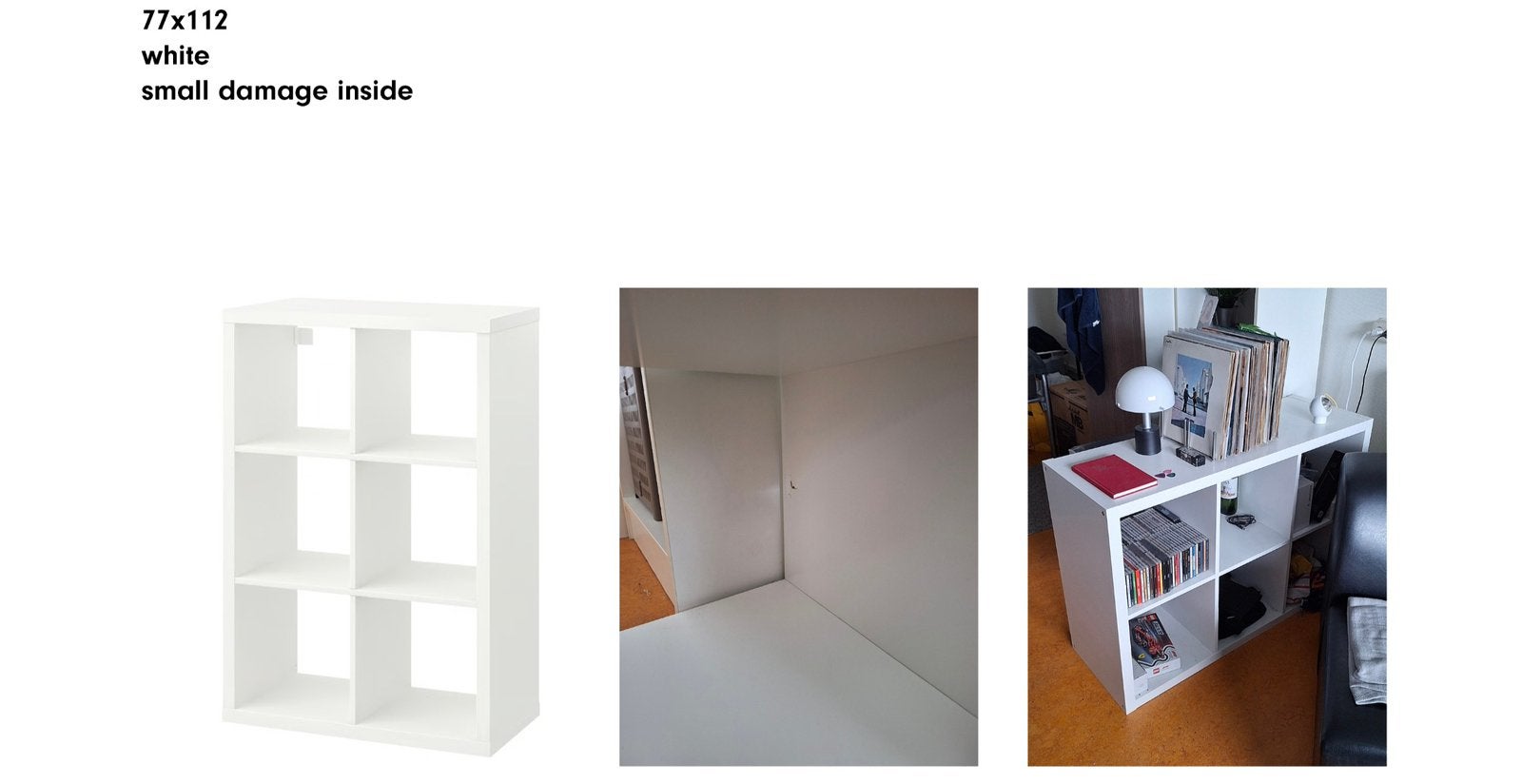 Shelf grid layout, Ophalen, 50 tot 100 cm, Zo goed als nieuw, Minder dan 100 cm