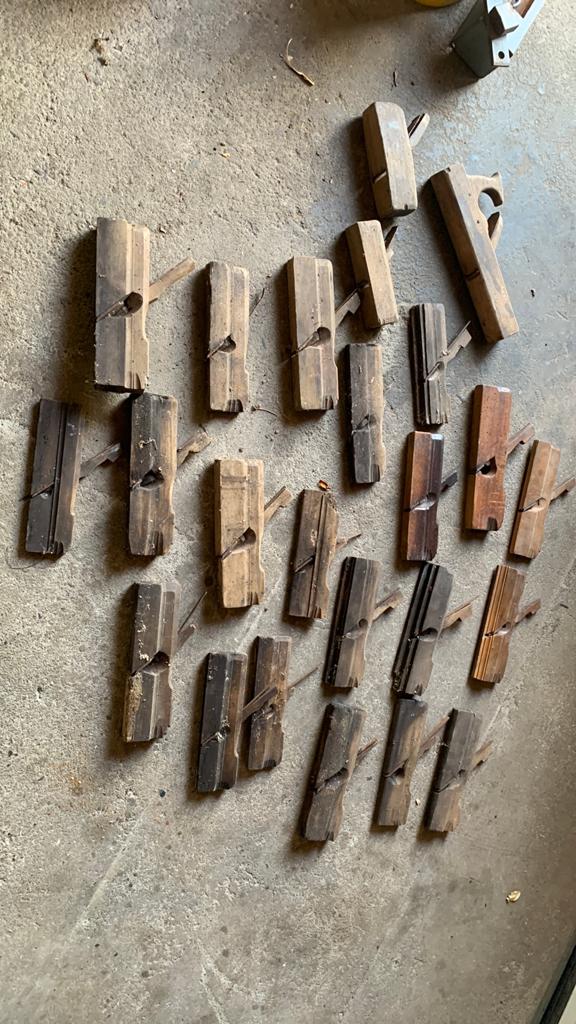 Antieke schaven, Antiek en Kunst, Antiek | Gereedschap en Instrumenten, Ophalen of Verzenden