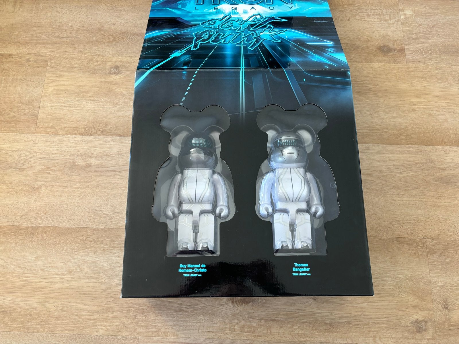 BE@RBRICK 400% Daft Punk Tron Legacy Set, Ophalen, Zo goed als nieuw