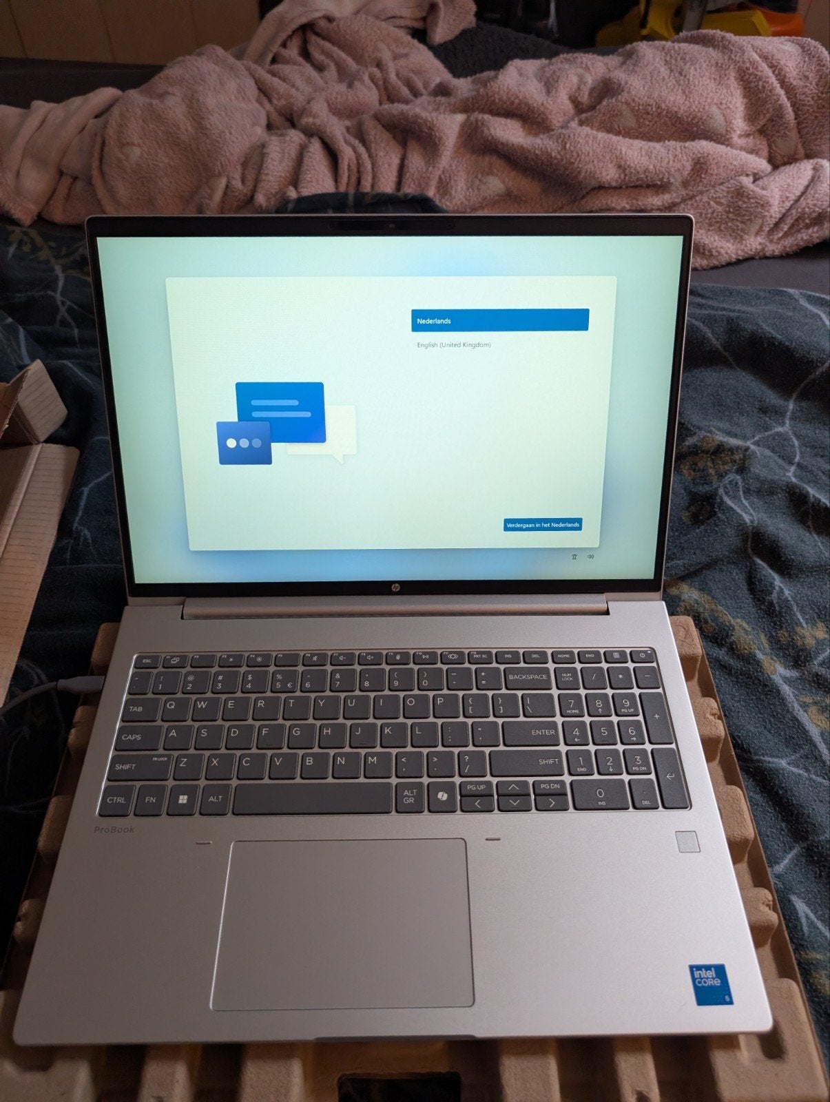 HP ProBook 4 G1R 16 inch laptop, Computers en Software, Windows Laptops, Met videokaart, Qwerty, Minder dan 2 Ghz, 477 GB