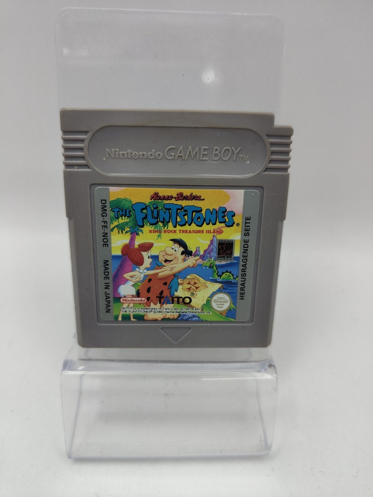 The Flintstones: King Rock Treasure Island GameBoy Classic, Taito, Gebruikt, 1 speler, Onbekend