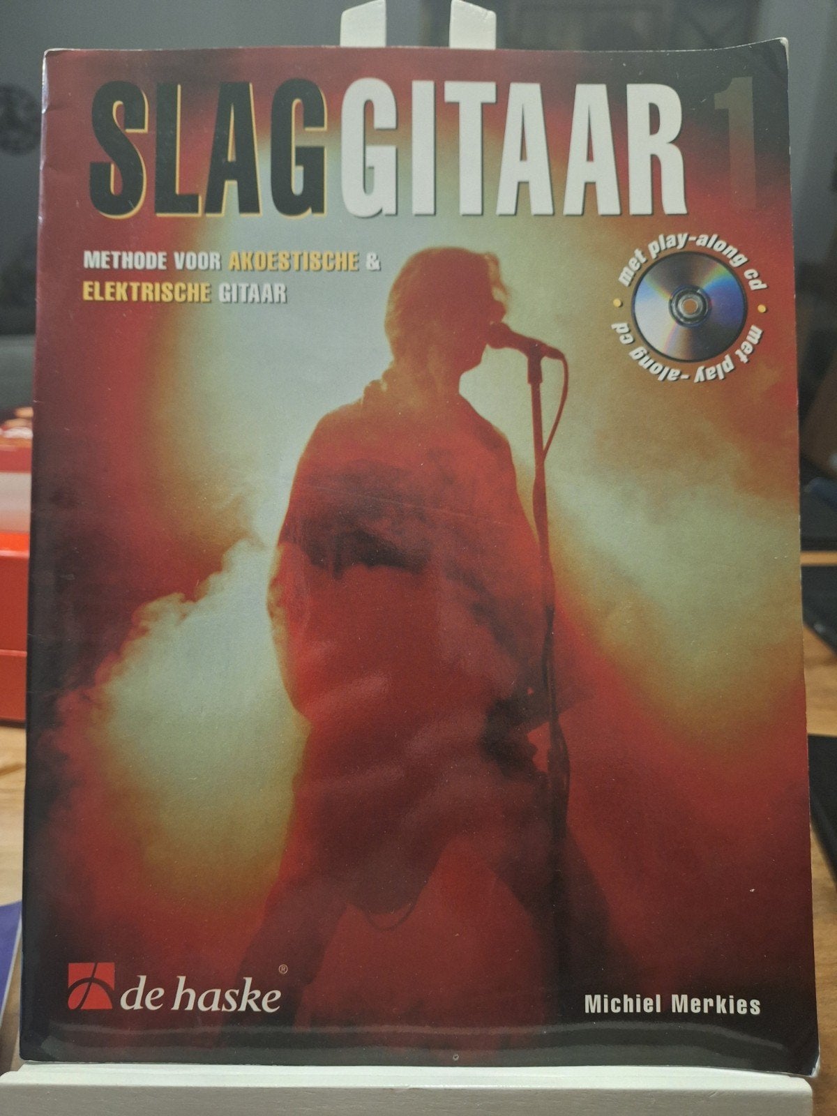 Merkies - Slaggitaar 1 en 2 met CD, Ophalen of Verzenden, Zo goed als nieuw, Merkies