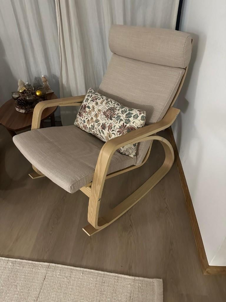 2 Pieces rocking chair - IKEA, Huis en Inrichting, Ophalen, 75 tot 100 cm, Zo goed als nieuw, 75 tot 100 cm