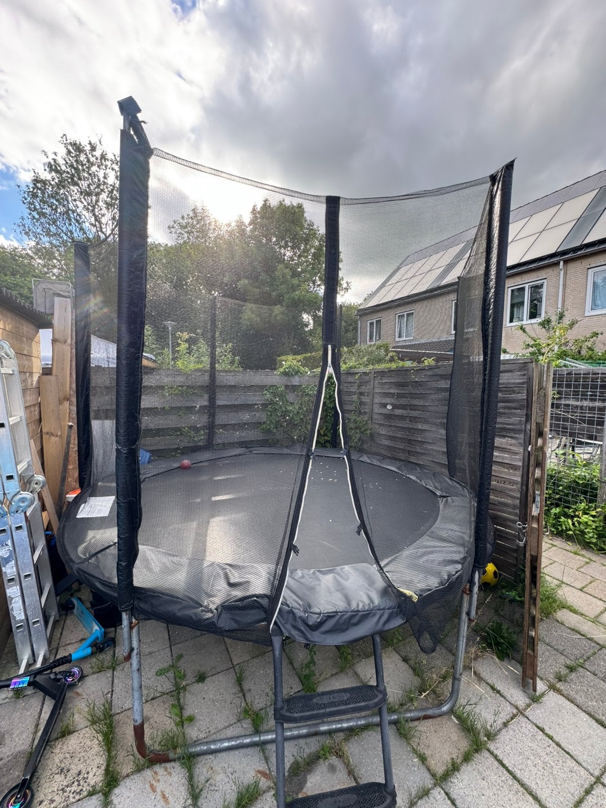 Trampoline, Kinderen en Baby's, Speelgoed | Buiten | Trampolines, Ophalen, Zo goed als nieuw
