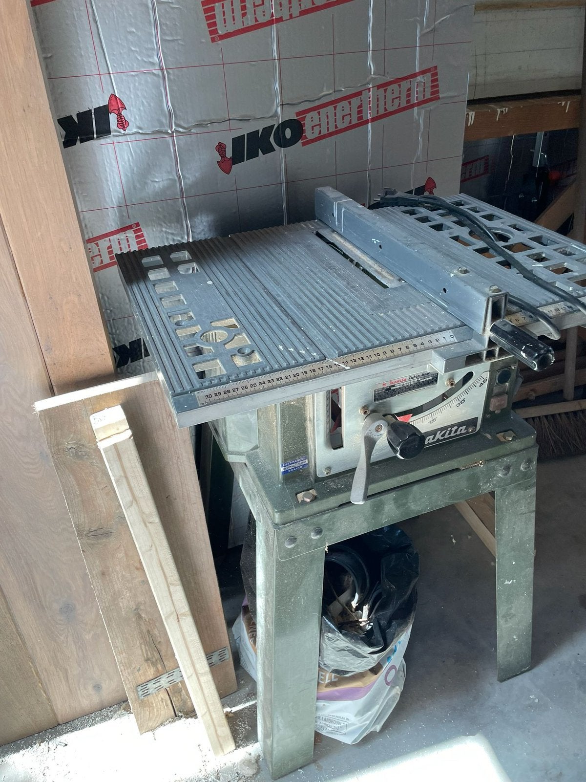 Makita zaagtafel, Ophalen, Gebruikt, Cirkelzaag, 70 mm of meer