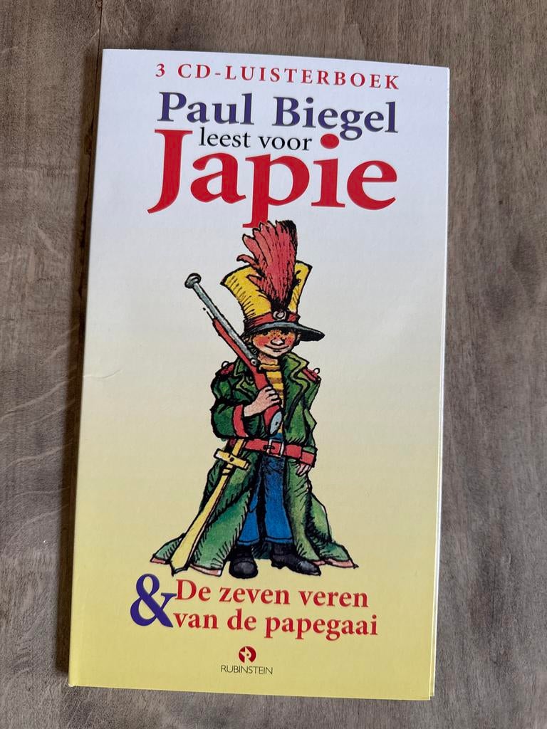 Paul Biegel - Japie & De zeven veren van de papegaai, Boeken, Paul Biegel, Fictie algemeen, Ophalen of Verzenden, Zo goed als nieuw
