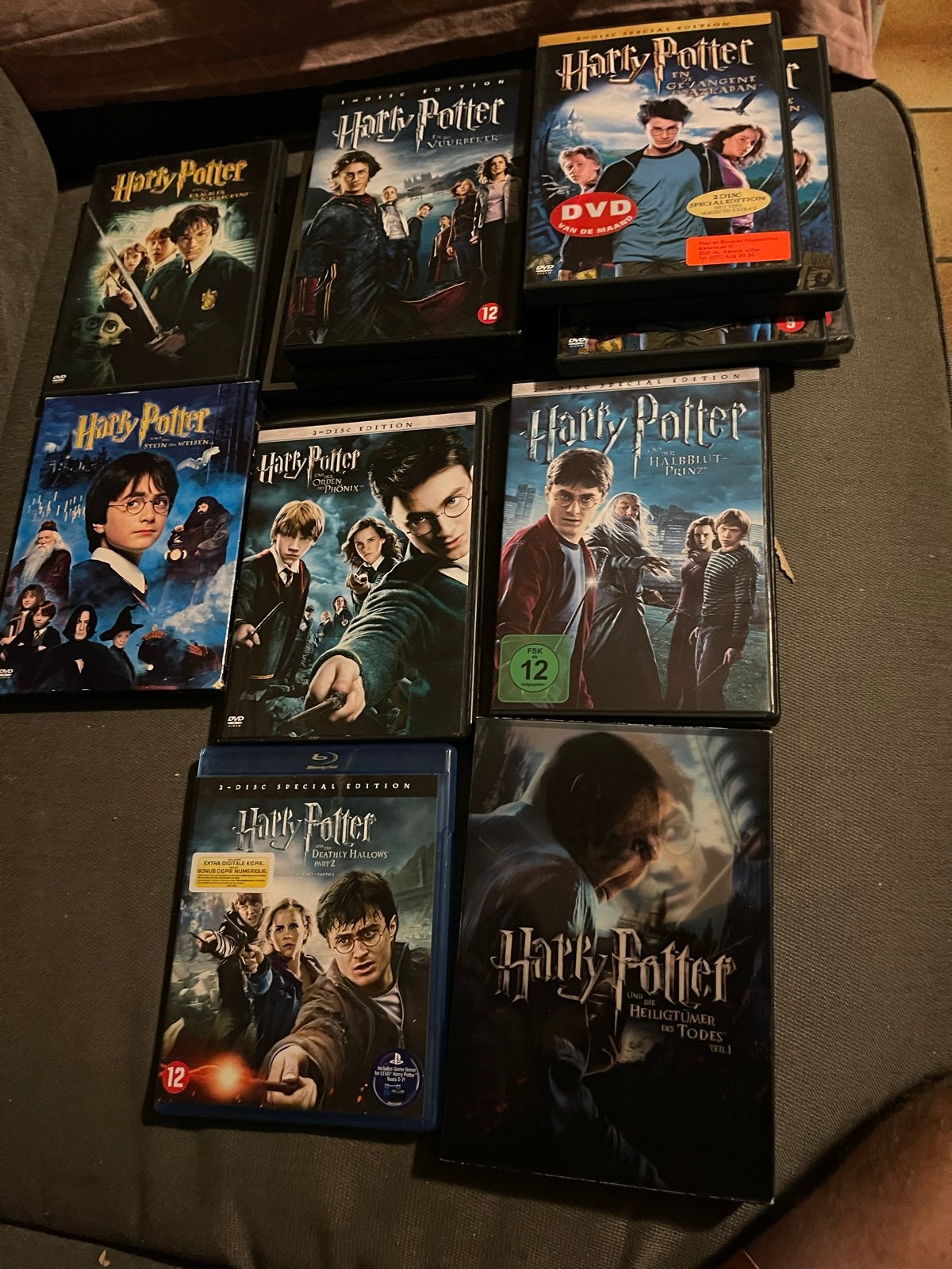 Harry Potter DVD & Blu-ray Collectie - Complete Saga, Nederlands, Ophalen of Verzenden, Vanaf 12 jaar, Gebruikt