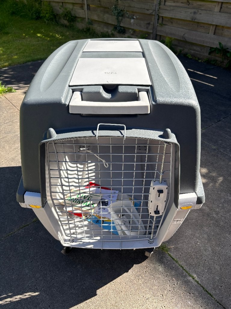 Hondentransportbox tot 25kg hond, Ophalen, Zo goed als nieuw