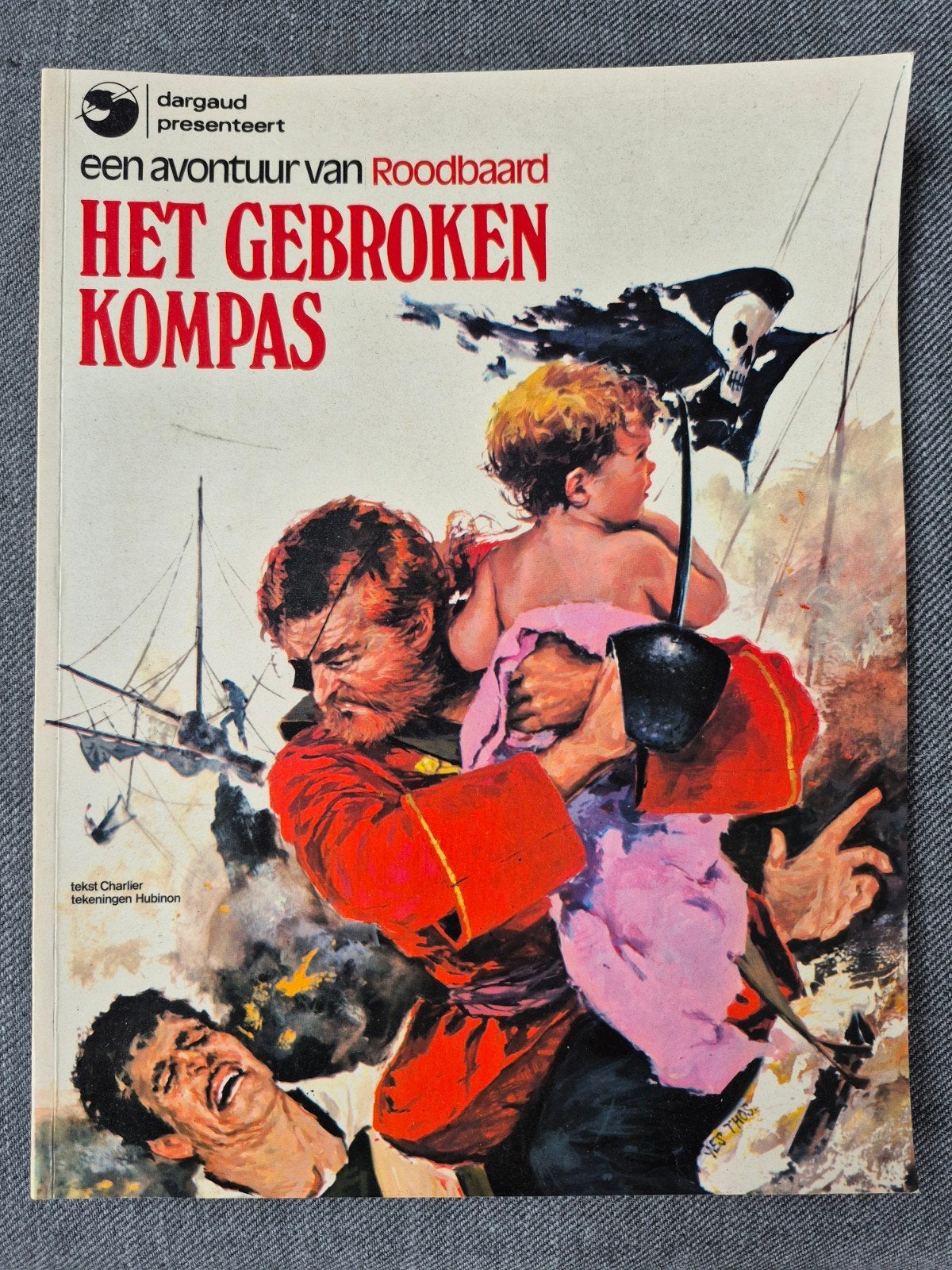 Roodbaard - Het Gebroken Kompas (Dargaud), Gelezen, Dargaud, Eén stripboek, Ophalen of Verzenden
