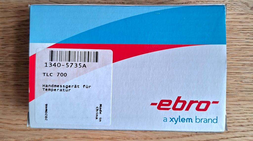 EBRO TLC 700 thermometer - gebruikt!! Geschikt voor BBQ., Ophalen of Verzenden, Nieuw