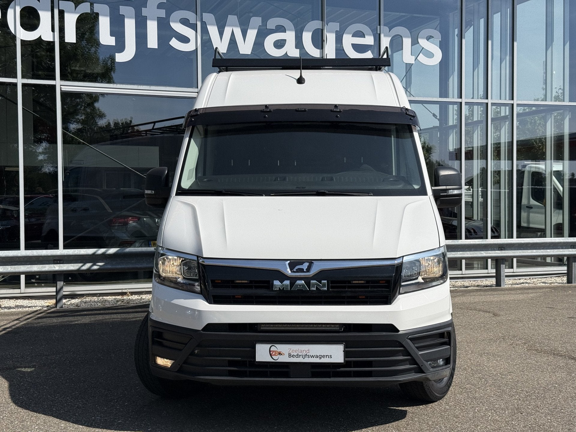 MAN TGE 35 2.0 L3H3 | Navi | Carplay | Trekhaak | Imperiaal, Auto's, Start-stop-systeem, Gebruikt, 4 cilinders, Wit