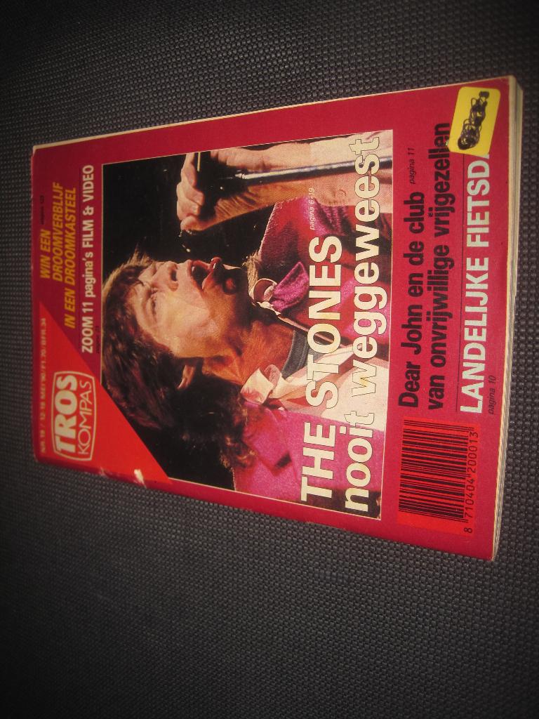 Mick Jagger in de Tros Kompas 1990, Ophalen of Verzenden, Artiest